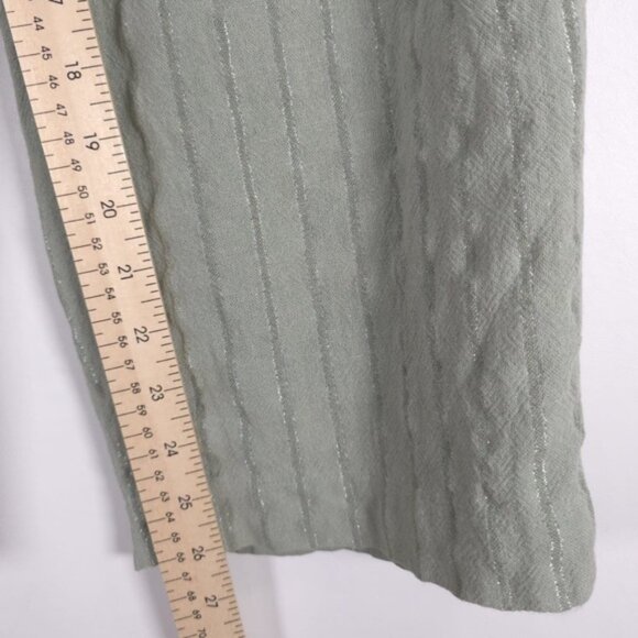 Soft Surroundings LINEN Blend Straight Leg Elastic Waist Drawstring Pants LARGE - Picture 7 of 10